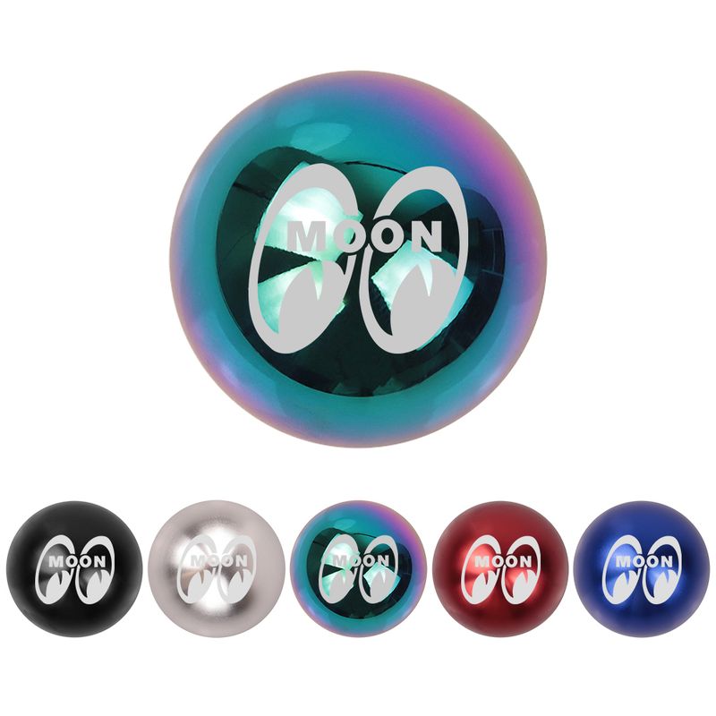 Perilla de cambio de marchas universal nueva Kawaii Mooneyes con forma esférica y redonda para transmisión manual de coche_voghion.com