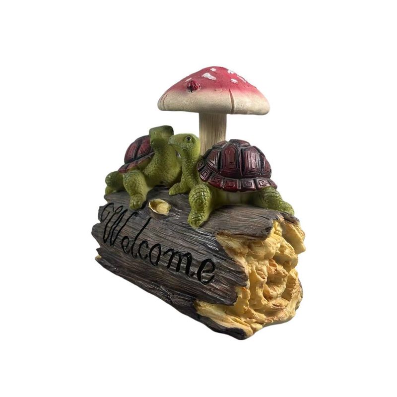 New Turtle Resin Crafts Courtyard Guide Sign Micro Landscape Ornament Decoration_voghion.com