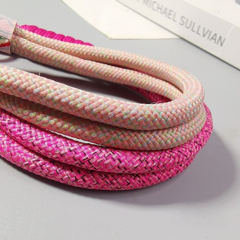 Woven Wrist Strap Ins Style Durable Anti-Break Handheld Phone Lanyard Chain For Men And Women Short Fashionable_voghion.com