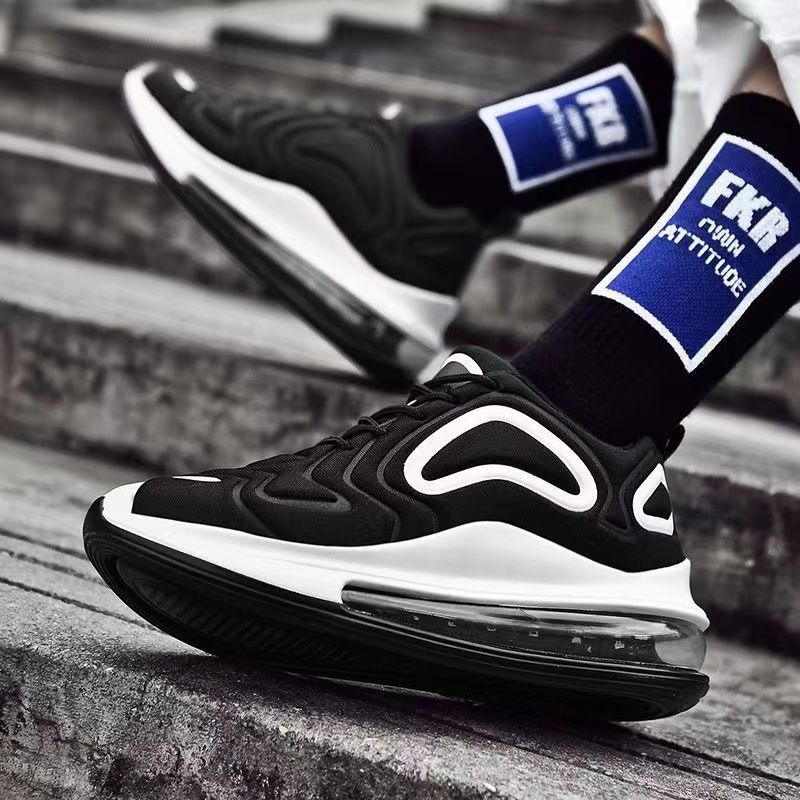 Heren 23 Nieuwe Full Palm Air Cushioned Sports Fashion Eye Ademende Student Casual Hardloopschoenen_voghion.com