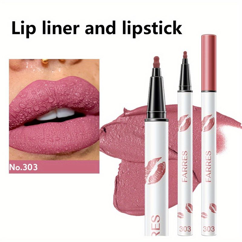 Lipstick Yingrun Three Color Non Stick Cup Lipstick One Three Color Non Fading Non Stick Cup Three Color Lipstick_voghion.com