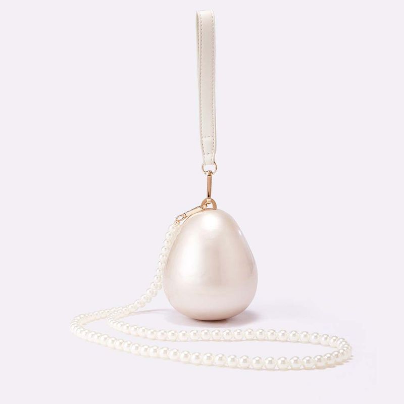 Borsa a mano da donna, borsa a tracolla diagonale, borsa a conchiglia in acrilico dalla forma speciale, pochette da sposa e da cena_voghion.com