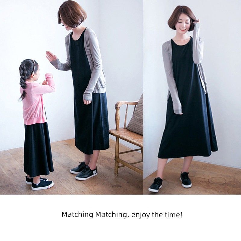 Rayon Medium And Large Children's Air Conditioning Shirt Summer Coat Top_voghion.com