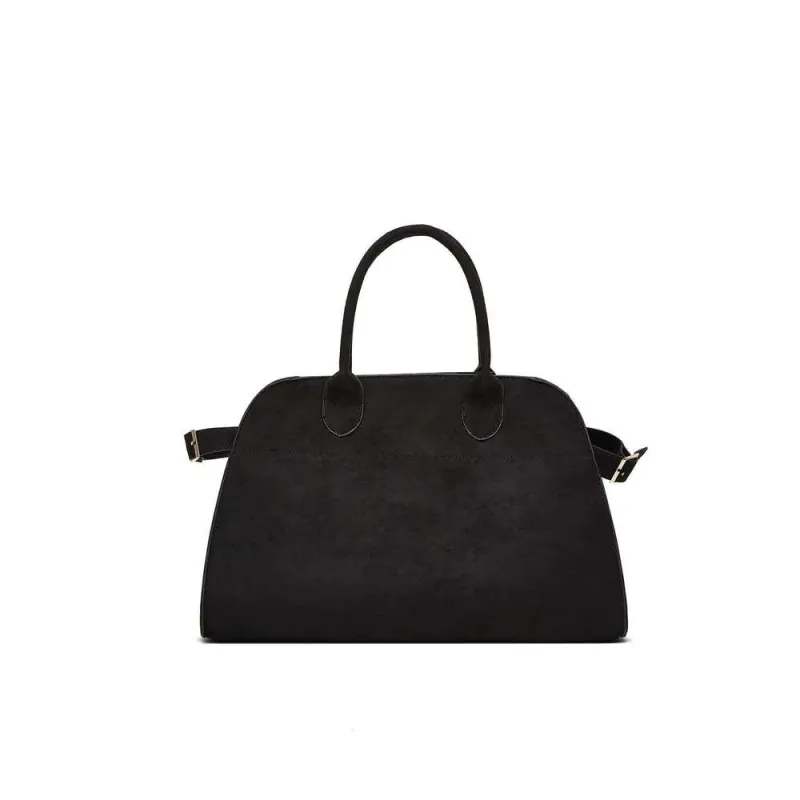 Sac à main en cuir de grande capacité, design 2025, sac de voyage tendance en cuir de vache, sac fourre-tout en daim_voghion.com
