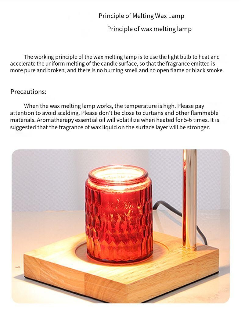 Maiglöckchen-Aromatherapie-Wachs zum Schmelzen im französischen Stil, für Schlafzimmer, Nachttisch, Heimdekoration, Atmosphäre, flammenloser Dufttisch_voghion.com