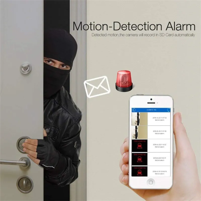 Caméra panoramique 360 degrés WIFI V380 Pro APP Objectif fisheye Maison intelligente Audio bidirectionnel Surveillance CCTV MINI Cam sans fil_voghion.com