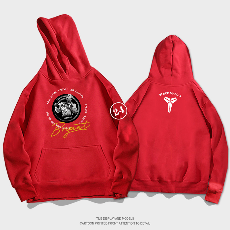 Kobe Memorial Hoodie Men's Women's Spring And Autumn Trendy Brand Mamba Spirit Basketball Spos Loose Coat Training_voghion.com
