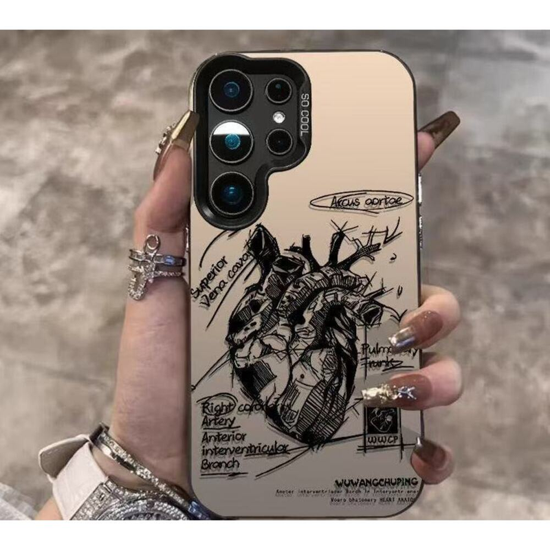 Cross-Border Neues Herzdesign Kompatibel mit Galaxy S25 Handyhülle Samsung S24 ULTRA Export S21_voghion.com