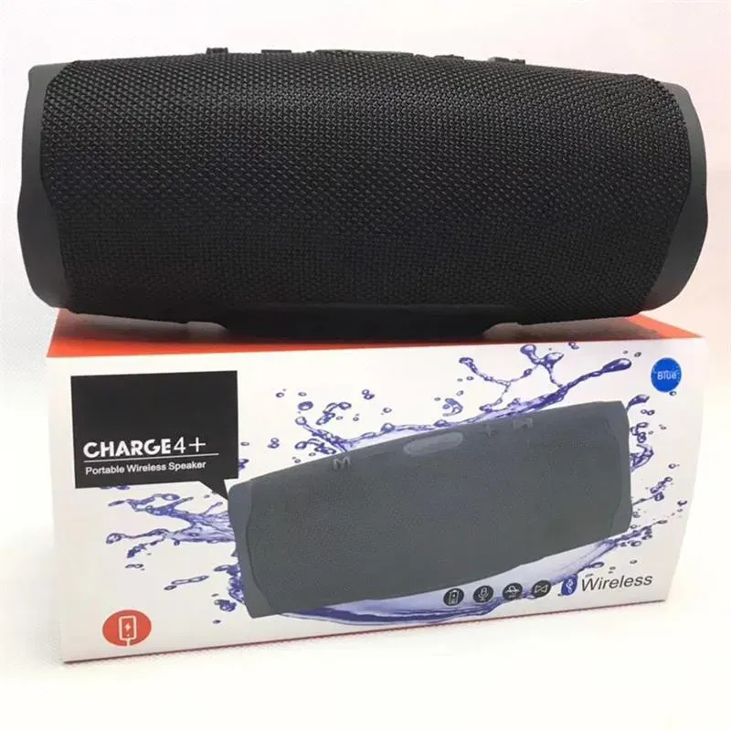 Caricabatterie 4+ 4 Plus Altoparlante Bluetooth Subwoofer Wireless Stereo Deep Portatile con Confezione al Dettaglio_voghion.com