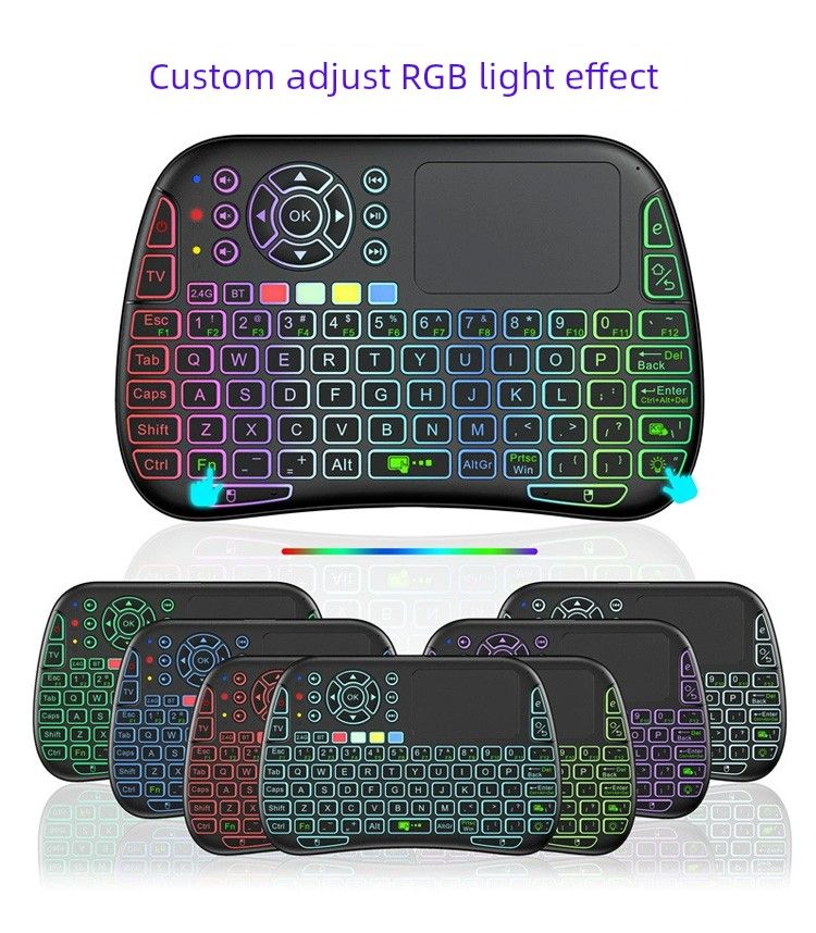 Mini Wireless Tastatur Maus Super Große Touch Volle Kompatibel Mit NoEbook Computer-TV Se Top Box Fernbedienung_voghion.com