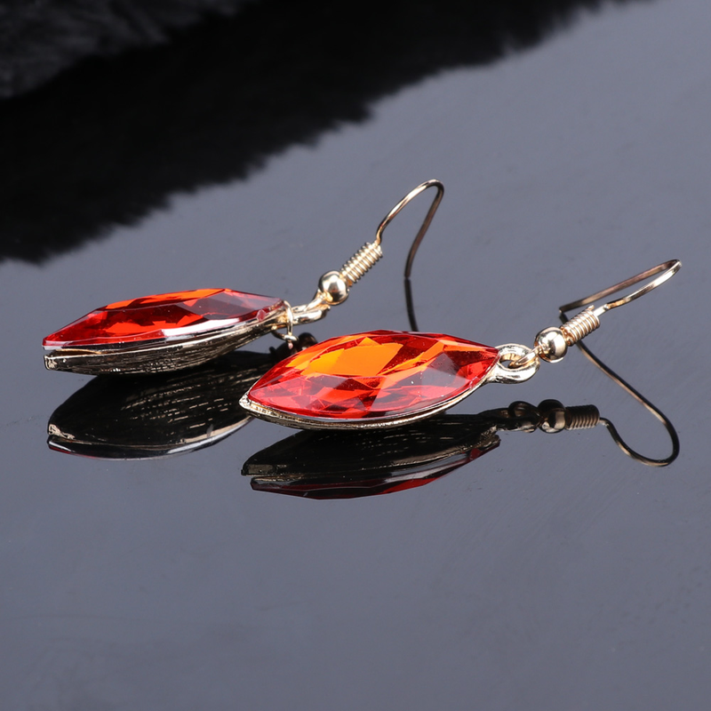 Set di gioielli eleganti da sposa con fiori di cristallo, collana, orecchini e spose per feste._voghion.com