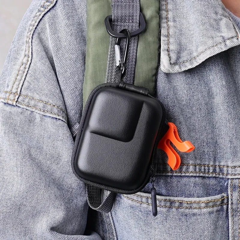 Sturdy Camera Storage Bags For Insta360 Ace Pro2 Portable Cover Hard Shell With Carabiner Anti-lost Waterproof Protector_voghion.com