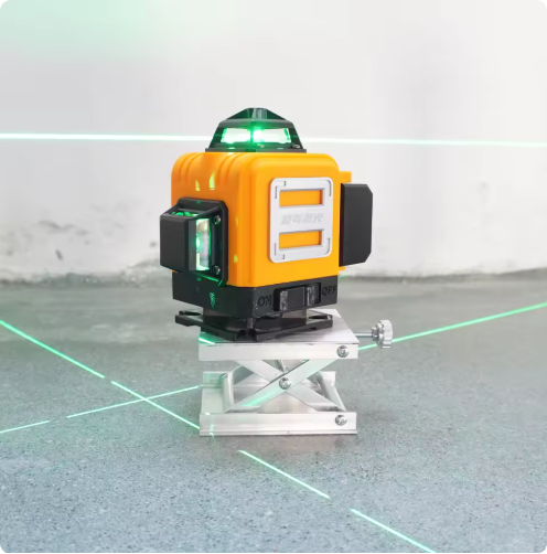 Professional Level 4DX360° 16 Lines Green Laser Level Self Leveling+Tripod_voghion.com