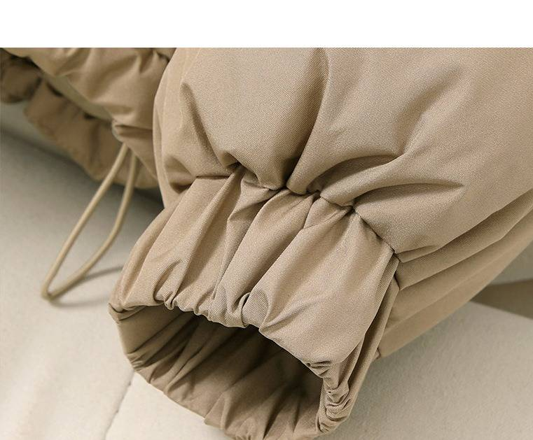 Women's Short Puffer Jacket With Hood - Lightweight Warm Winter Coat For Petite To Plus Size, Casual & Elegant Style_voghion.com