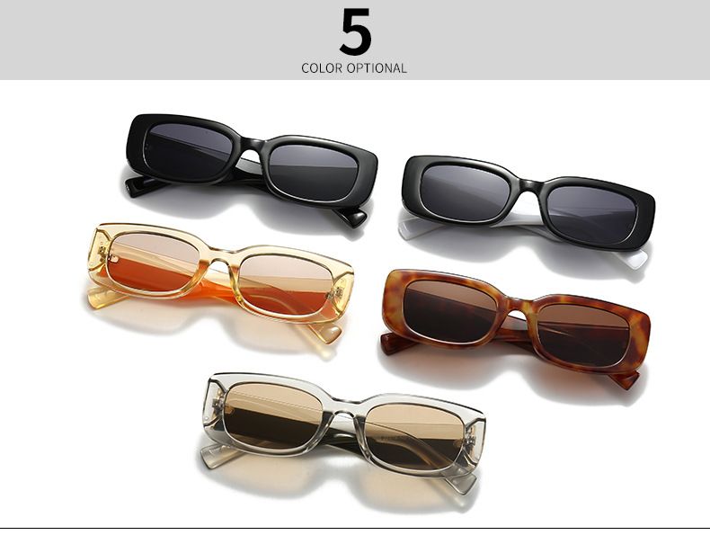 Nuevas gafas de sol retro modernas con montura cuadrada, estilo INS, gafas de sol de renombre estilo callejero 1068_voghion.com