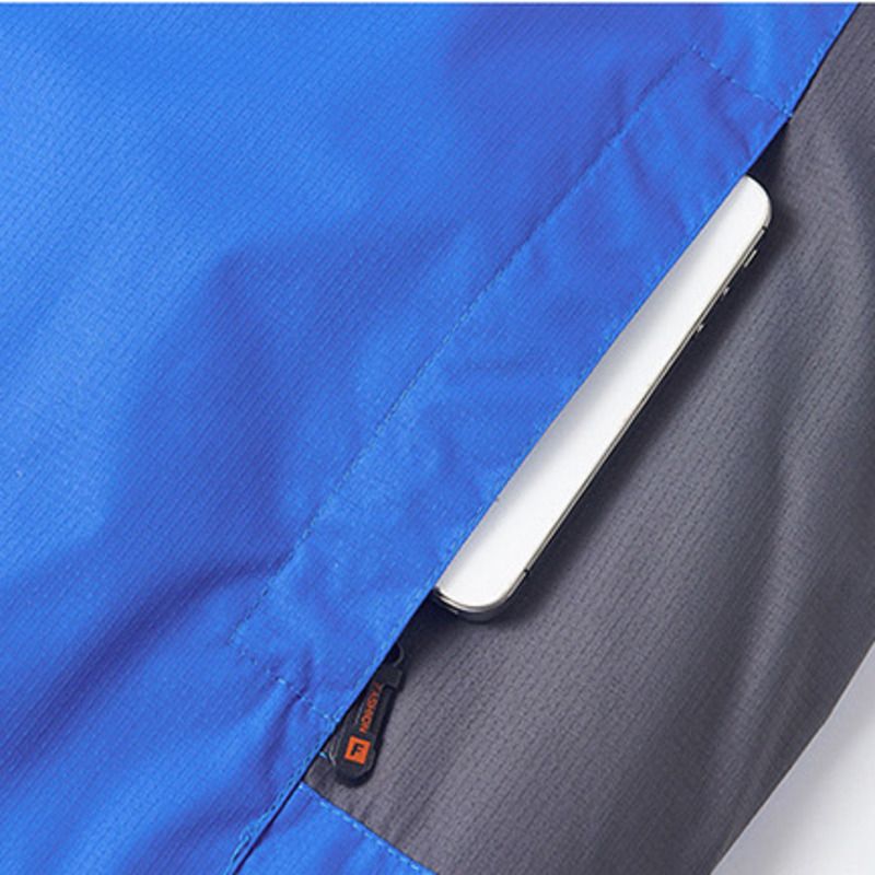 Printed Fleece-Lined Waterproof Winter Cotton Jacket For Men, Factory Uniform, Thickened And Warm_voghion.com