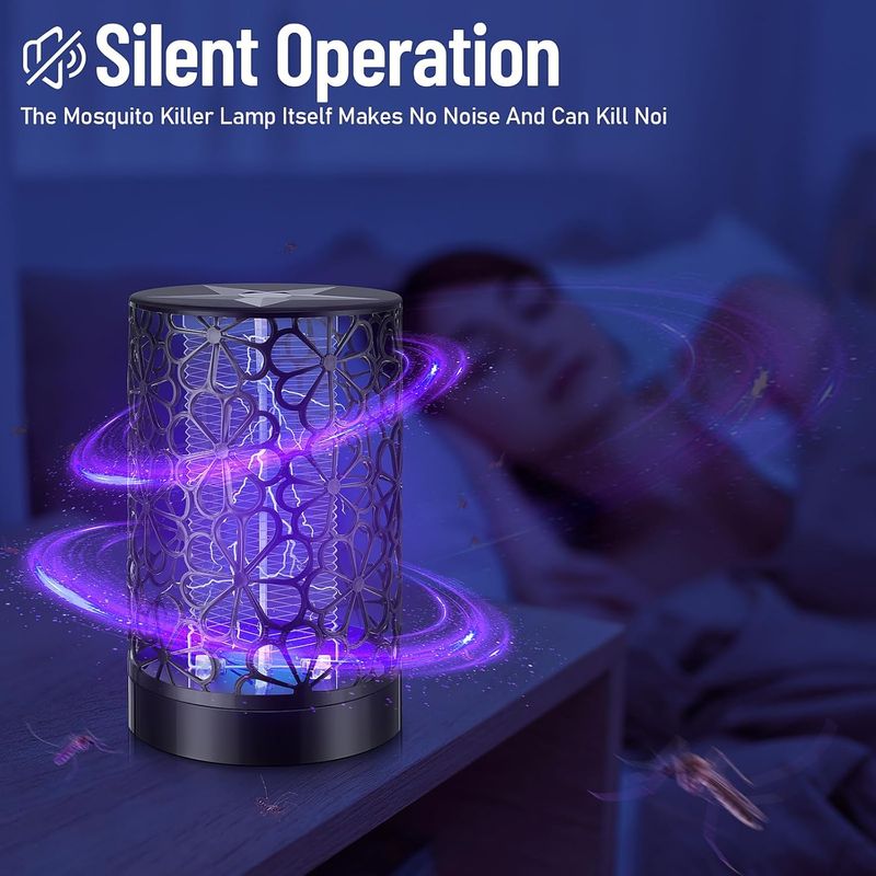 4-Pack Purple Zapper - USB Insect Trap Indoor/Outdoor_voghion.com