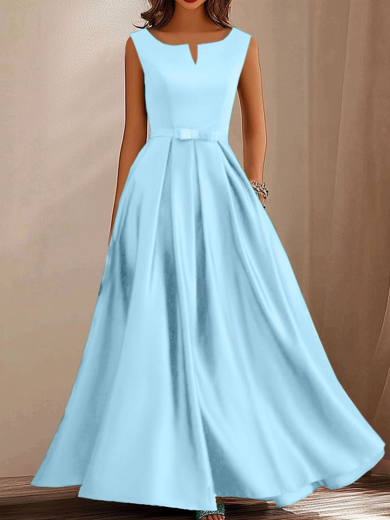 Imbracaminte de dama satin fusta mare rochie de seara_voghion.com