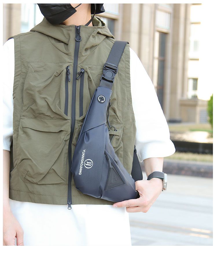 Borsa a tracolla, marsupio, diagonale, impermeabile da uomo, viaggio personalizzato, borsa a tracolla, multifunzionale per studenti_voghion.com