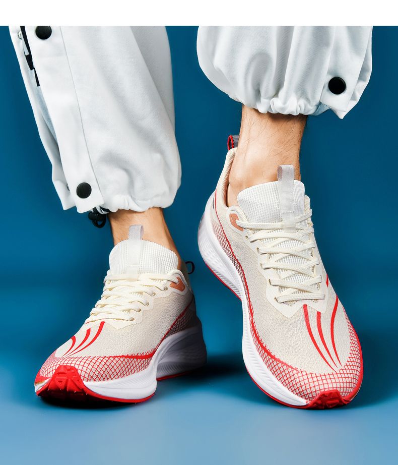 Nuove scarpe da corsa per coppie con piastra in carbonio esplosiva e suono di attrito, scarpe da ginnastica ammortizzanti per maratona da donna per studenti maschi_voghion.com