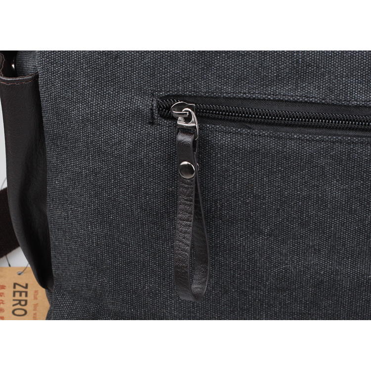 Moda casual bolsa de ombro de lona versão coreana bolsa de arquivo de computador bolsa de viagem crossbody bolsa masculina_voghion.com