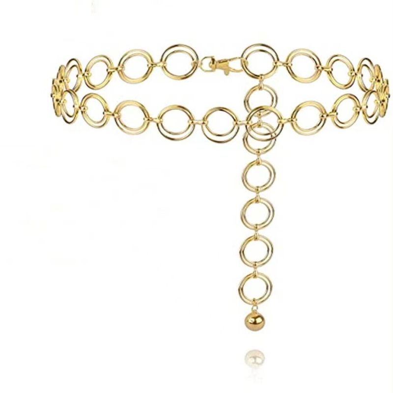 Catena per la vita da donna, elegante e alla moda, con ciondolo a forma di luna in metallo, per maglione autunnale e invernale_voghion.com