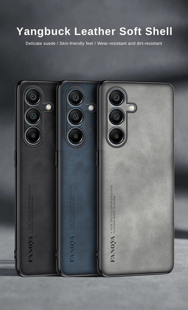Visas objektyvo apsauginis dėklas, skirtas Samsung Galaxy A15 4G A25 A54 5G avikailio odinis dangtelis Samsang galaxy a 15 a54 a25_voghion.com