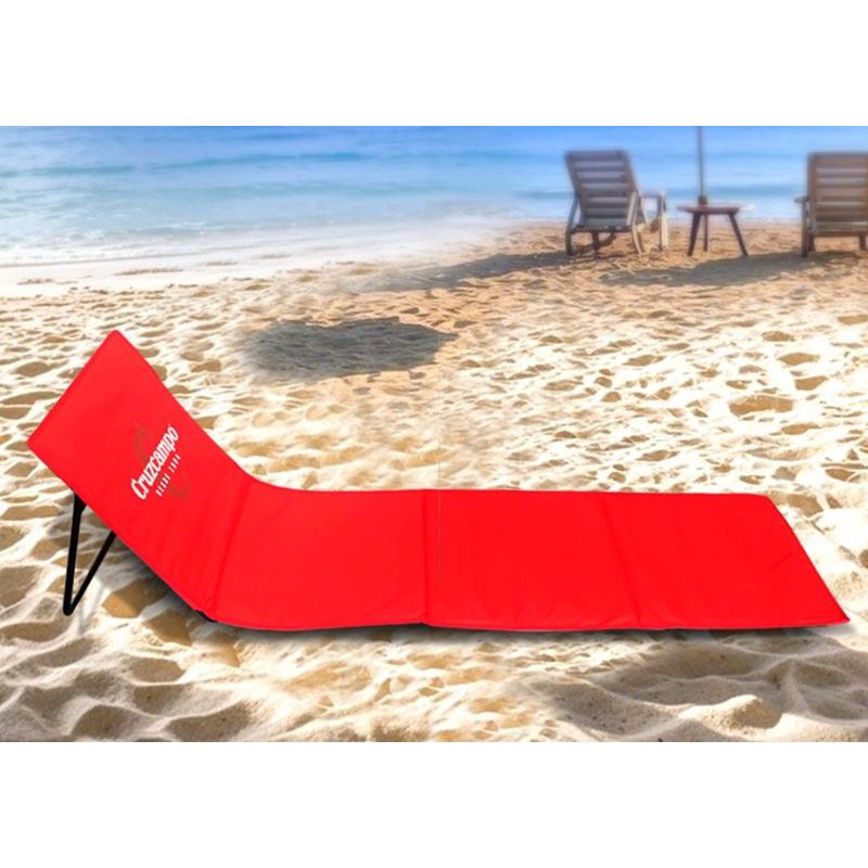Outdoor Ultra Lightweight Folding Grass Lazy Lounge Outdoor Thick Waterproof Camping Beach Backrest Chair_voghion.com