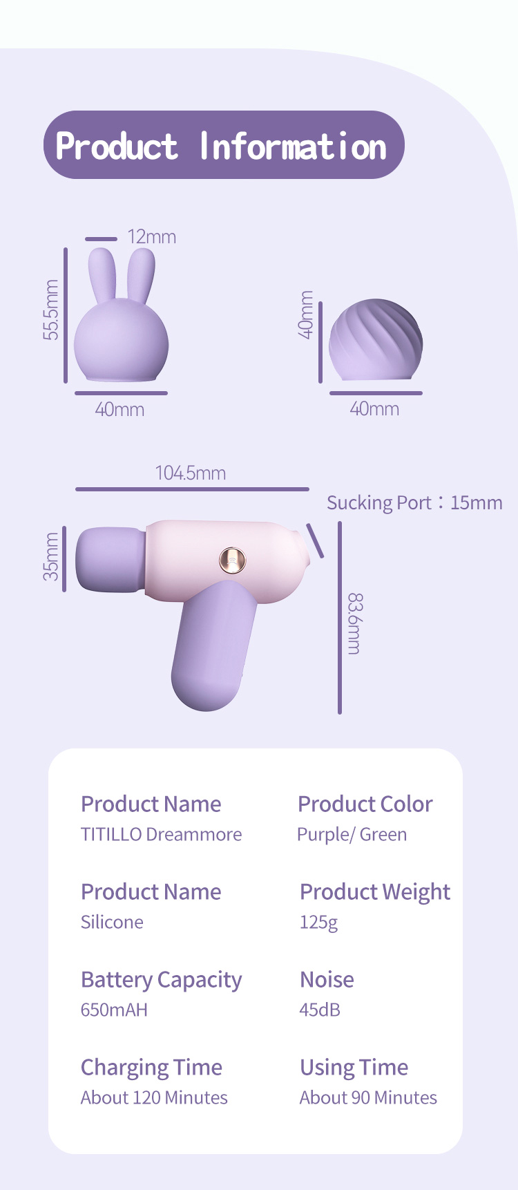 Saugen Av 2in1 Zauberstab Vibrator Für Frauen Dual Head Nippel Klitoris Stimulator Silikon Protable Massagegerät Ad_voghion.com