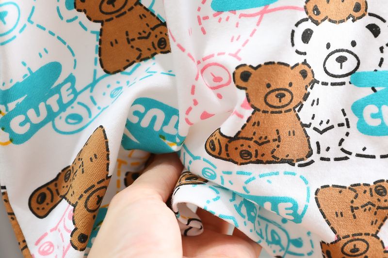 Zweiteiliges Sommerkleidungsset für Jungen und Mädchen, stilvolle, süße, zierliche und modische kurzärmelige Kinderkleidung_voghion.com