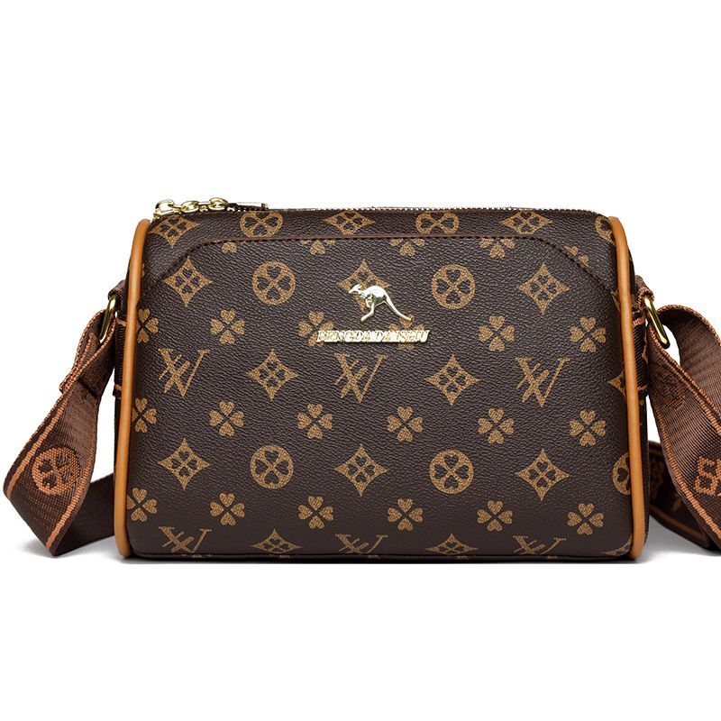 Borsa a tracolla leggera con tracolla larga, semplice, alla moda, di alta qualità, vintage, floreale, da donna_voghion.com
