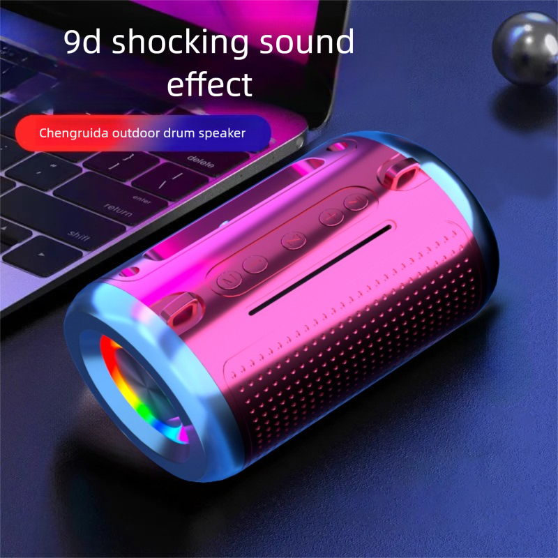 AI Smart Bluetooth Subwoofer High-Quality Sound Card Voice Control Speaker Wireless Ultra-Large Volume Outdoor Home Use_voghion.com