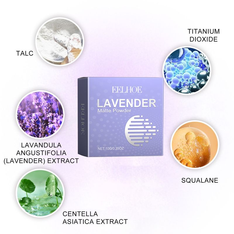 EELHOE Matte Set Makeup Powder Natural Concealer Oil Control Lightweight Breathable Durable Set Makeup Powder_voghion.com