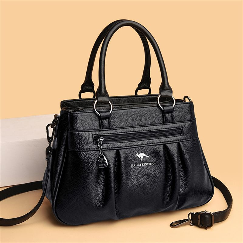 Borse da donna, borse a mano in pelle a 3 strati, borse a mano di grande capacità, borse a tracolla vintage con manico superiore_voghion.com