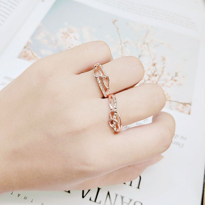 Zubehör Koreanische version set strass box gemischt mit frauen kleine zubehör mode-ring_voghion.com