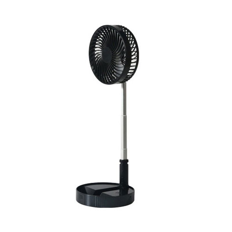 Telescopische USB-oplaadbare, opvouwbare, draagbare mini-elektrische slaapzaal met afstandsbediening en ventilator voor buitenactiviteiten_voghion.com