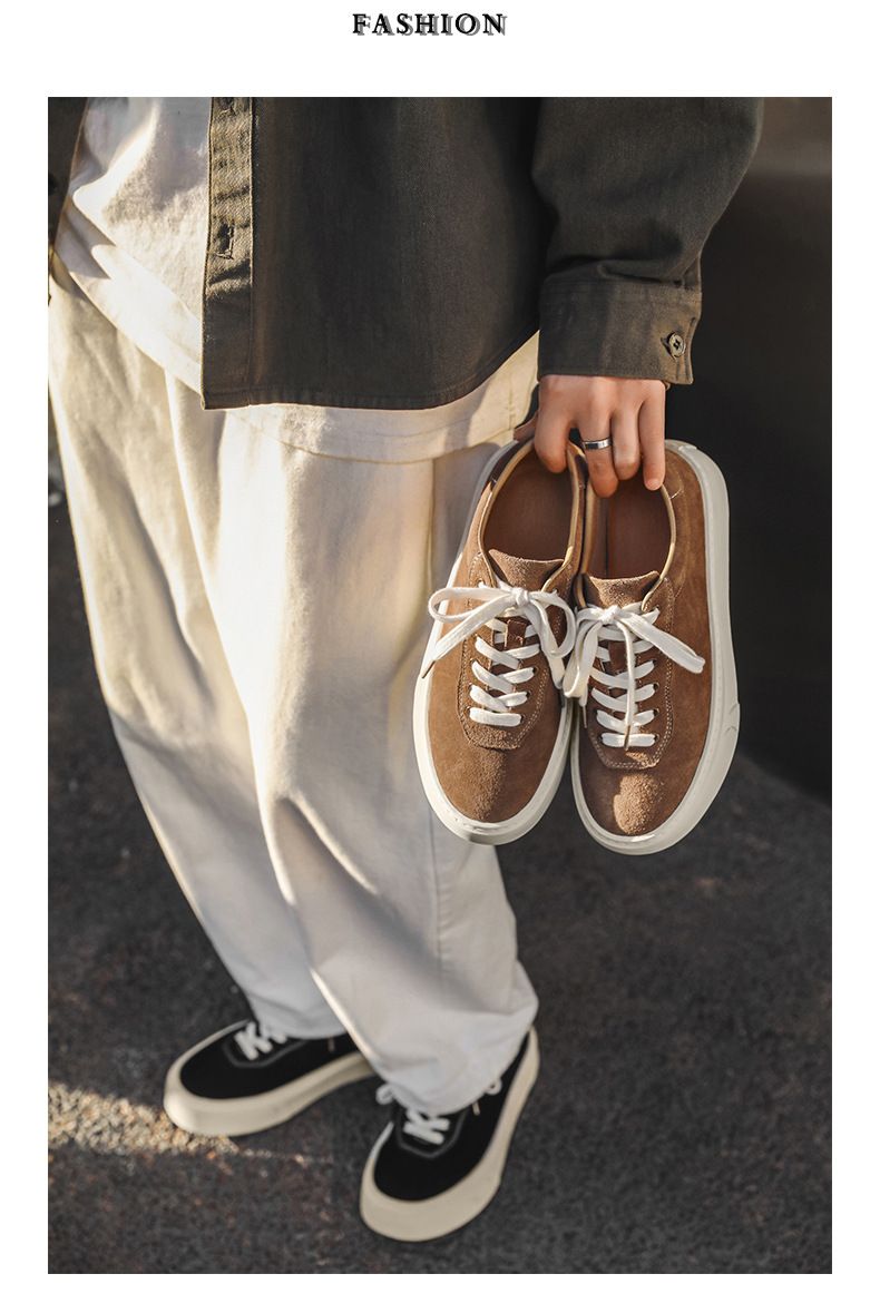 Gu Que Couple's Unique Design Men's Wang Yibo Same Style Street Dance Skateboarding Korean Versatile German Training -_voghion.com