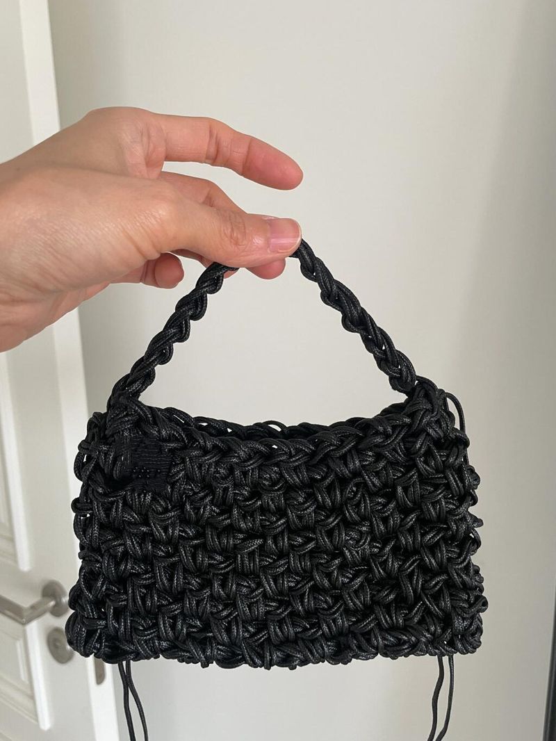 Modetrend Multifunktionale Handtasche Handgewebtes Design Mini Damen Schulter 2025 Frühling und Sommer Neue Mode Vielseitig Lässig Täglich Einfach_voghion.com