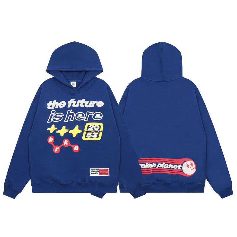Amerikanische Modemarke BROKEN PLANET MARKET BPM Plüsch Männer, Herbst und Winter Paare, Hoodie für Frauen_voghion.com