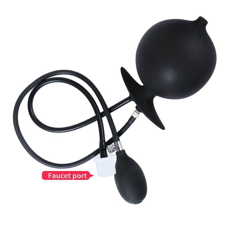 Iatable Anal Enema Plug può espandere la grande natica Plug Protate Maager Dilatatore anale Fluh Enema Male e Fema_voghion.com