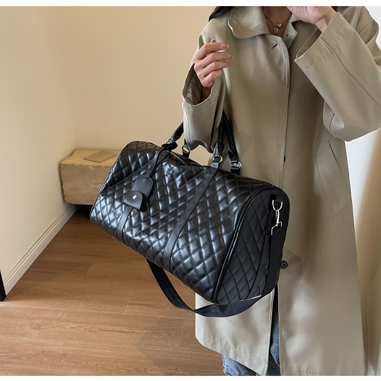 Ny forretningsrejsetaske til mænd med stor kapacitet til at forbedre udseendet, bagagetaske til opbevaring, shopping, sport og fitness til kvinder_voghion.com