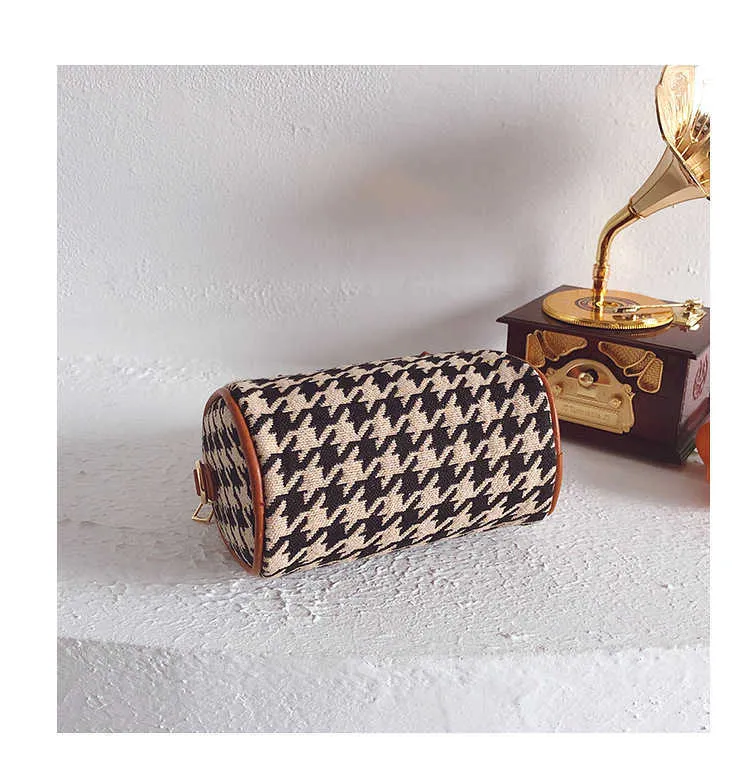 Rucksäcke Baby Mädchen Kleine Clutch Handtaschen Hahnentritt Plaid Kinder Schulter Umhängetaschen Schöne Kinder Geldbörse_voghion.com