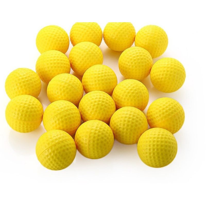 42.6mm PU Material Single Layer Indoor Golf Practice Soft Ball_voghion.com