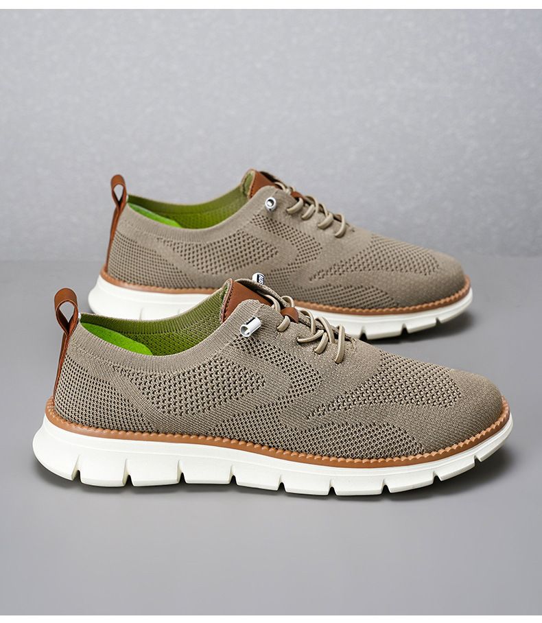 Herren Freizeitschuhe Schnürschuhe Leichte Bequeme Fahrschuhe Flats Herren Outdoor Oxfords Schuh_voghion.com