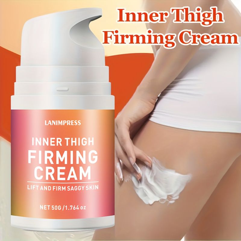 7,76 oz L'ANIMPRESS Straffende Creme für die Innenseite der Oberschenkel mit Hyaluronsäure, Honig, Jojoba, Koffein, Sheabutter – ohne Duft_voghion.com