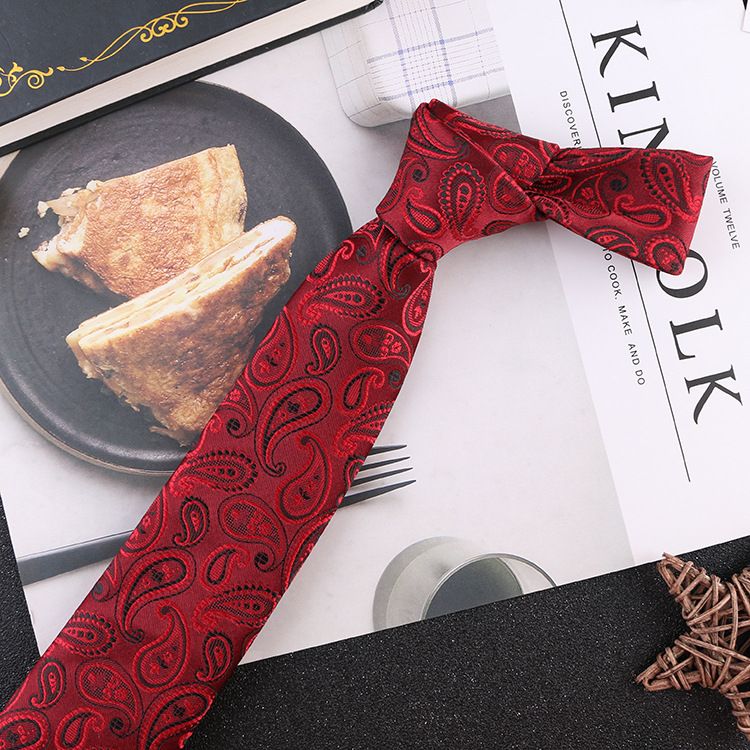 Professional Business Simple 7CM Father's Day Gift Suit Formal Interview Graduation Tie Men High-end Feel_voghion.com