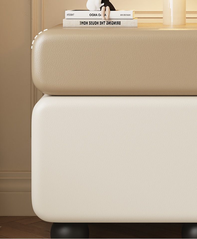 Smart Bedside Integrated Simple Modern Multifunctional Small Home Bedroom Safe Storage Cabinet_voghion.com