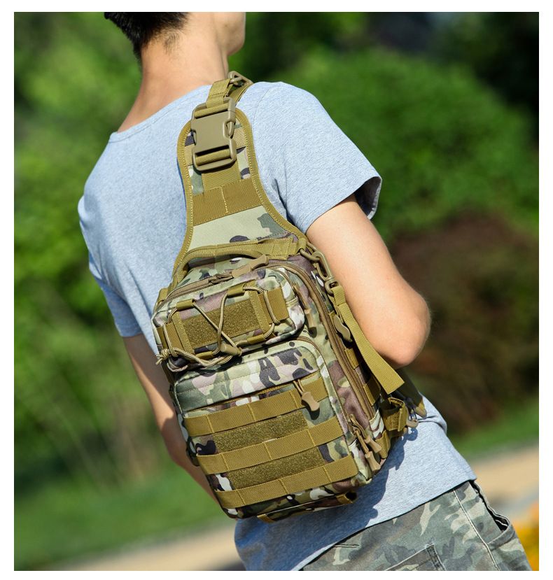 Luya Bag 2018 Nou Rucsac Tactic Camuflaj Geantă de Exterior pentru Bărbați Geantă de Piept Multifuncțională Umăr Crossbody Geantă cu Trei Scopuri_voghion.com