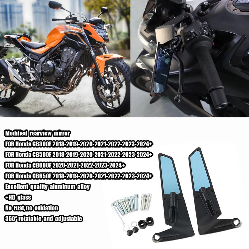 FIR CB300F CB500F CB600F CB650F Motorradspigel Wind Wing Säit Rearview Réckspigel Motorrad Accessoiren_voghion.com