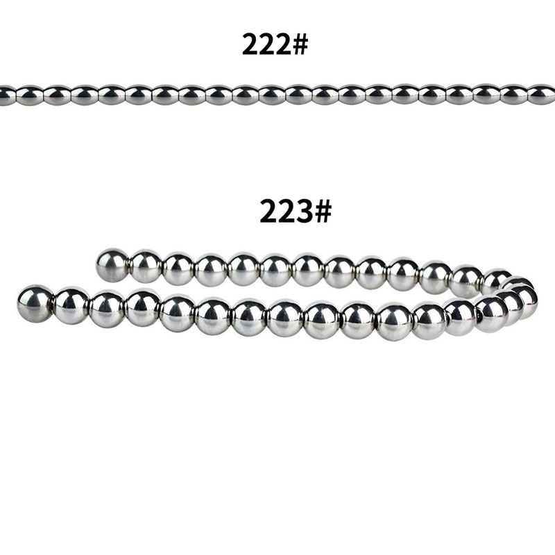 Dispositivo di masturbazione per espansione uretrale con perline in acciaio inossidabile a doppia testa, lungo 32 cm_voghion.com